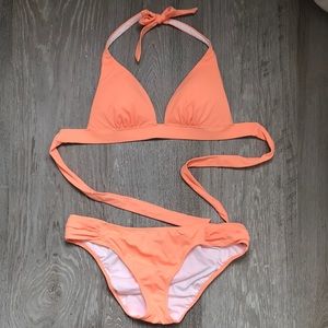 Coral VS Bikini. Top small. Bottom medium